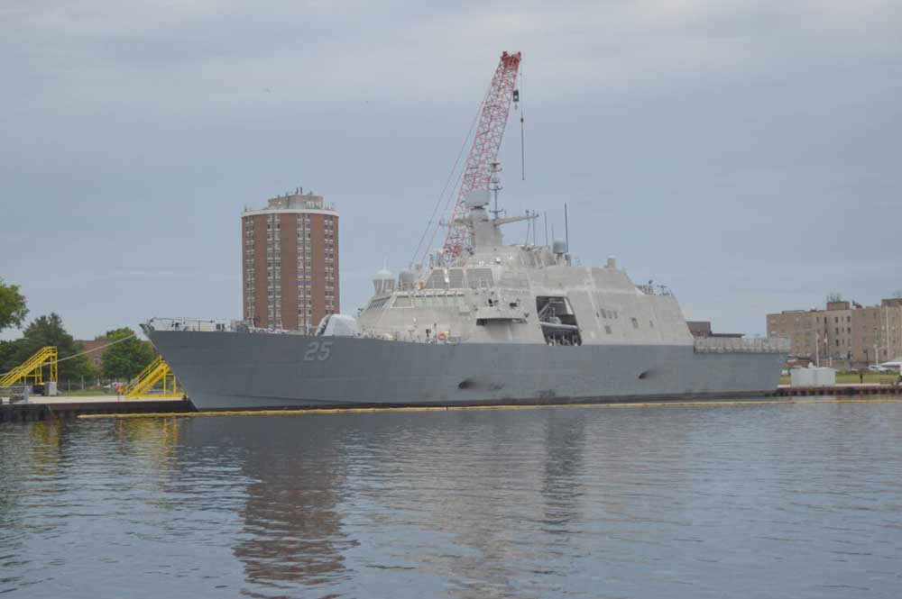 Suit claims combat ship damaged Escanaba shipyard | News, Sports